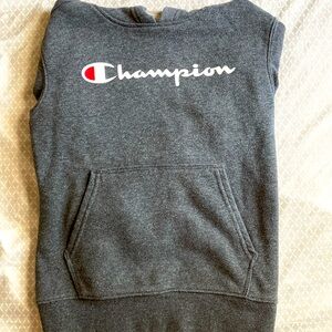Champion hoodie boys size Sm 7/8 gray